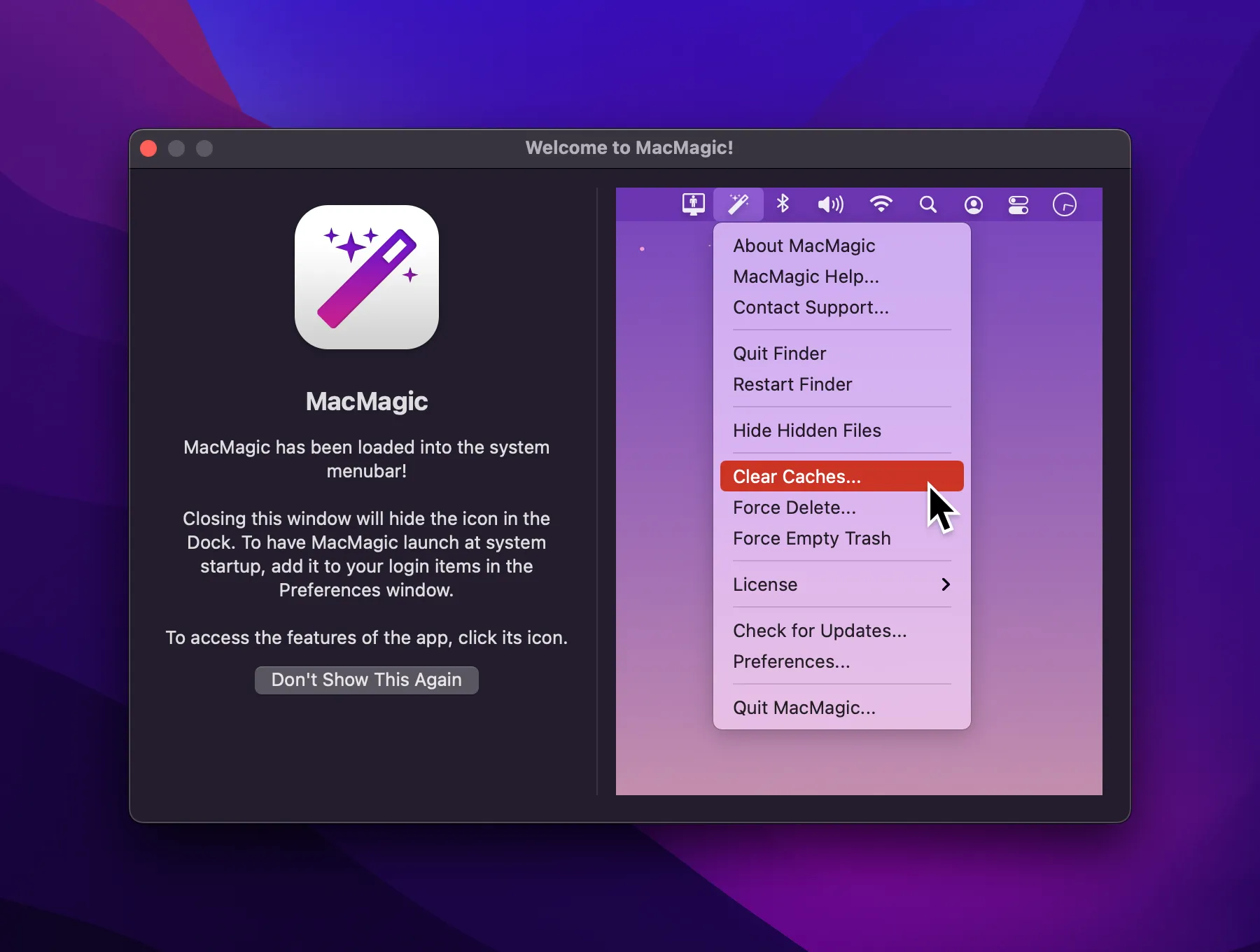 MacMagic 1.2.6 破解版 - macOS系统维护工具箱 | 系统优化 MacMagic 1.2.6 破解版 - macOS系统维护工具箱 | 系统优化